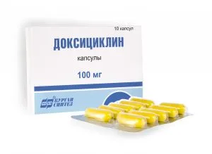 Doxycycline дозата при хроничен простатит, колко да се пие и как да приемате лекарството