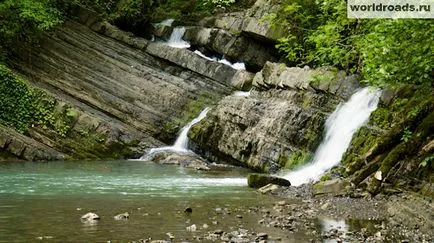 Atracții Sochi cascade zmeykovskie, drumuri din lume