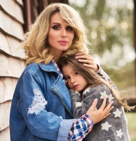 Fiica Svetlana Loboda „Mama spune că sunt grăsuț“