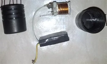 Taser fără componente electronice