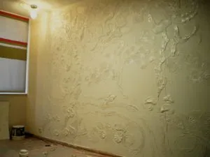 Texturált bevonat a falak saját kezűleg a technológia