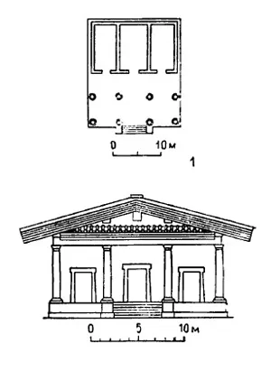 Etbolgarskie храмове, история на архитектурата