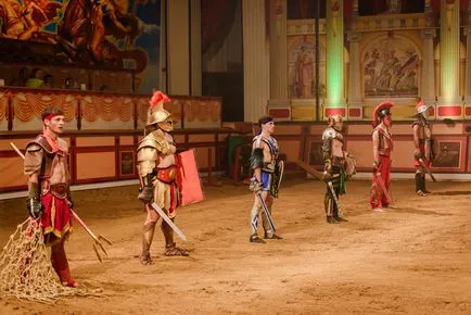 Spectacolul „Gladiators magic de la Roma