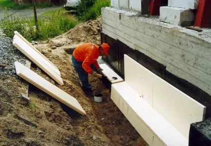 beton öntéséhez forma szárítási jellemzők, a technológia