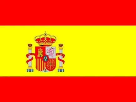 Знаме на Испания - история характер