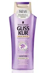 Gliss Kur netezime din Asia de șampon, balsam, crema