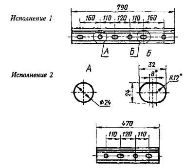 ГОСТ 19127-73 обхваща двуглав да Р43 железопътната тип