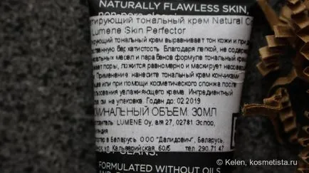 Идеален за лятна проверка! Lumene естествена кожа код Perfector матов грим # 10 мнения ванилия