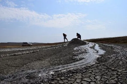 Mud vulkánok közelében Kerch