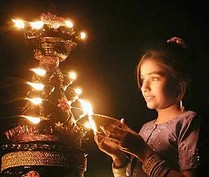 Indiai új évben - a fény ünnepe - Diwali