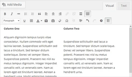 Как да добавите колона, за да напишете WordPress (без HTML!)