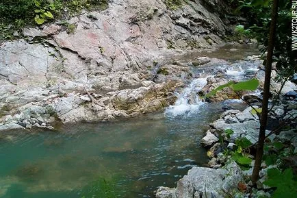 Как да стигнем до водопада zmeykovskih