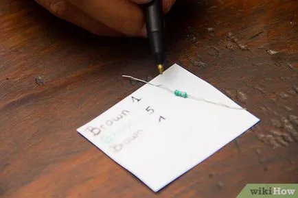 Как да четем цветно кодирани резистори