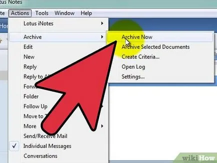 Hogyan archiválása Lotus Notes