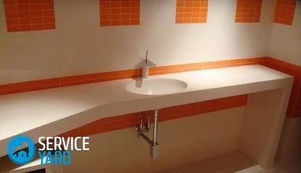 Hogyan erősít a pulton a fürdőszobában fal, serviceyard-kényelmes otthon kéznél