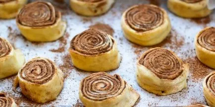 Cinnabon кифли у дома печене рецепти със снимки