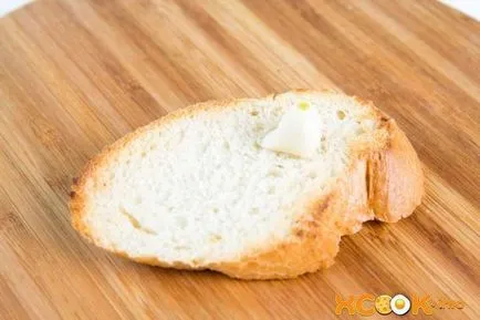 Bruschetta paradicsommal és bazsalikommal - főzés recept egy fotó