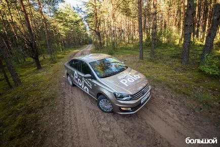 Torzítást költségvetés tesztvezetés a frissített Volkswagen Polo - magazin „nagy”