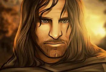 Cum de a desena un creion etape de Aragorn - Lord of the Rings