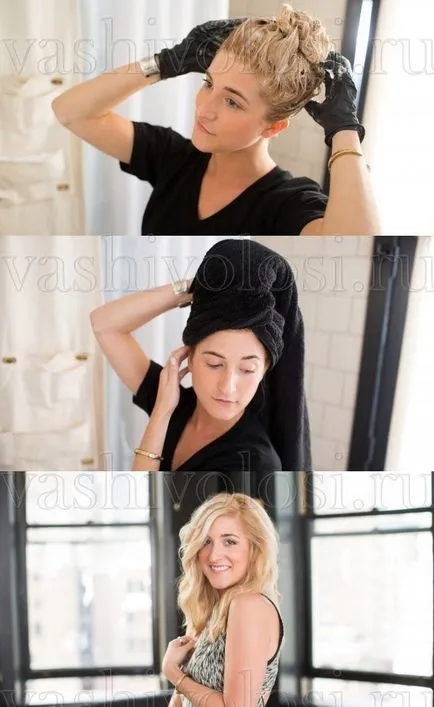 Как да се облекчи косата пероксид боядисване на косата си