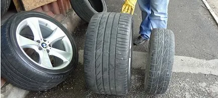 Как да се разграничат фалшив гуми, kolesmen