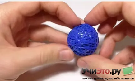 Hogyan szőni származó gumi golyó skipjackból (fényképek és videók, hogy néz online)