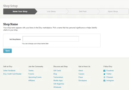 Как да отворите Etsy магазин подробни инструкции