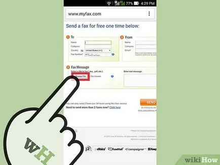 Cum de a trimite un fax prin intermediul Android-dispozitiv