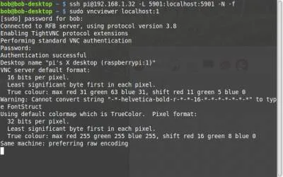 Как да се свържете с VNC сървър Raspberry Pi през SSH тунел - моите статии - компютър и интернет