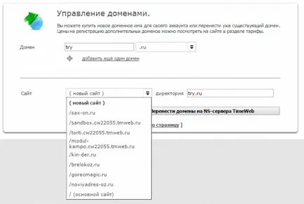 Как да се свързват към домейн хостинг timeweb, gorecmagic