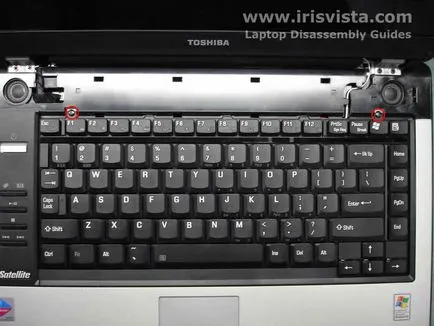 Hogyan szétszedni laptop Toshiba Satellite A105 - blogofolio Romana Paulova