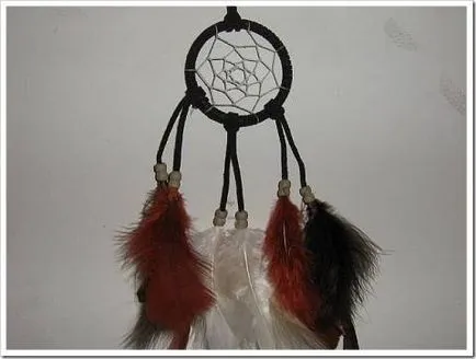 Hogyan készítsünk egy Dreamcatcher a kezüket