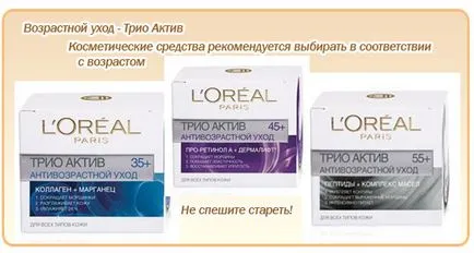 Подмладяваща козметика Yves Rocher и Garnier