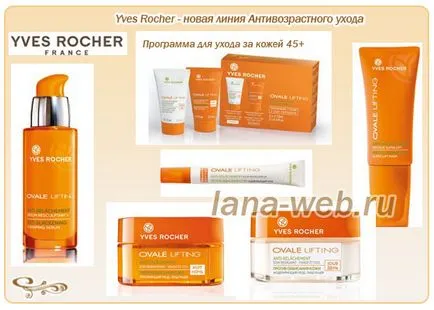 Fiatalító kozmetikumok Yves Rocher és Garnier