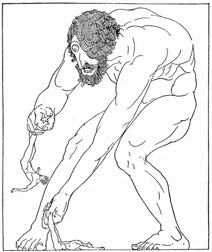 Ulise și Polyphemus Cyclops (un rezumat al mitului cu ilustrații)