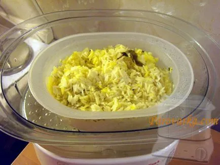 Cum de a găti orezul în aburi - steamer - comentarii, recenzii, rețete cu fotografii și fără