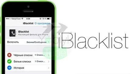 Hogyan lehet engedélyezni a valós feketelista felhívja az iPhone iOS 7 (Jailbreak, videó), iphone hírek