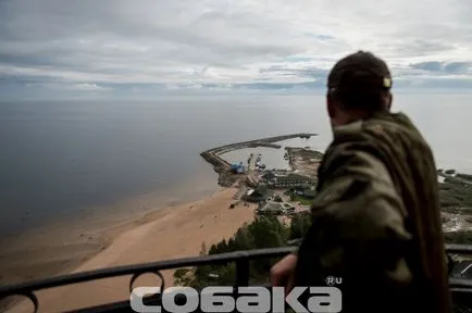 Ahogy ügyvivő él Osinovezckiy világítótorony Ladoga-tó - Világítótorony