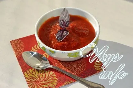 Кетчуп от домати рецепта сок със снимки у дома