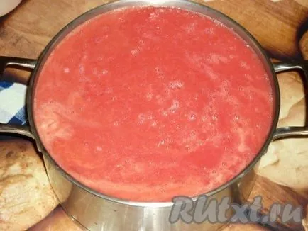 Ketchup de suc de roșii la domiciliu - reteta cu fotografii