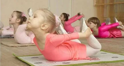 Набор от упражнения за сколиоза при деца, видео, фото