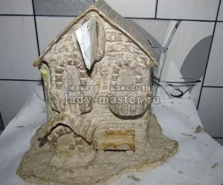 casa de porc din papier mache, pas cu pas expertul - clasa cu pas cu pas fotografii