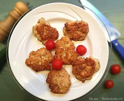 Burgers - a miniszteri - recept fotókkal, hogyan kell főzni csirke szelet - a miniszteri - az