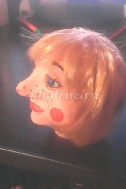 Doll bibabo saját kezét hideg porcelán