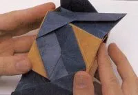 Оригами японски зеле