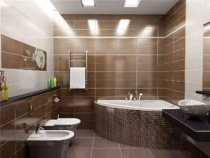 Декорация на стените в банята с ръцете си, какви материали да се използват