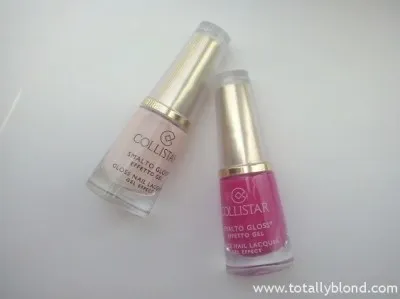 COLLISTAR unghii efect luciu unghii gel lac nuanțe 511 și 551 rosa fucsia Romantica