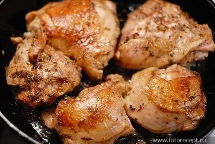 Sült csirke, egyszerű receptek