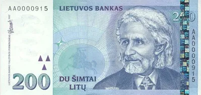 Litván litas, a pénz a világon