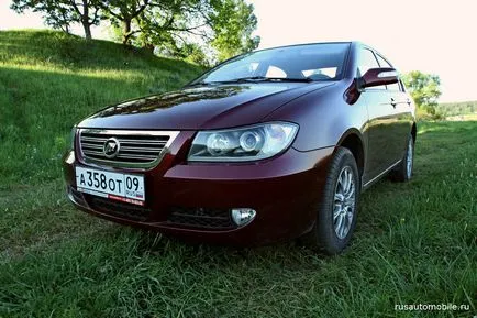 Lifan Солано nedovedonny български автомобил